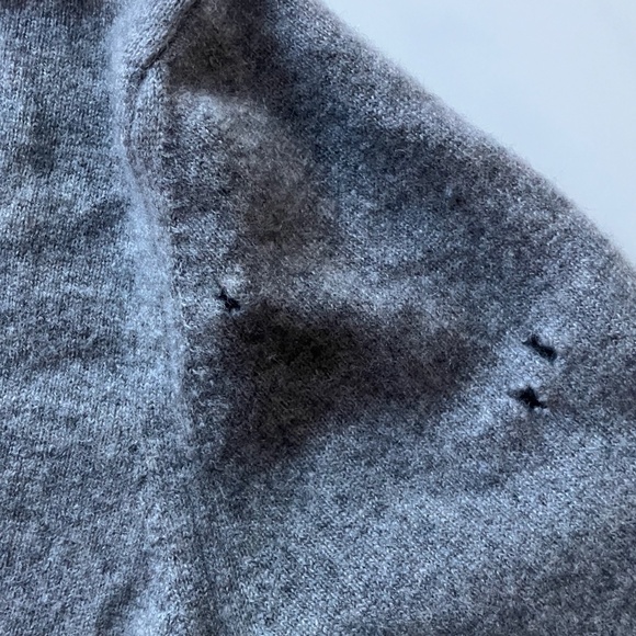 Libertine Heavily Distressed Cashmere Sweater "Ello Mate" L - Picture 4 of 7